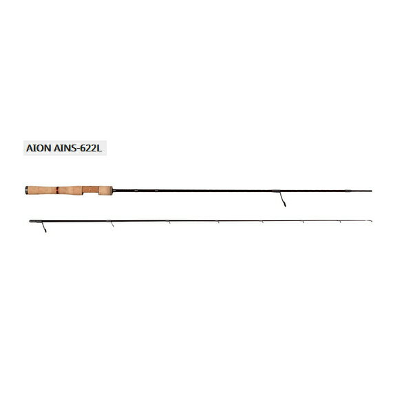楽天釣具総合卸売販売 フーガショップ2≪'22年1月新商品！≫ アブガルシア アイオン AINS-622L 〔仕舞寸法 98cm〕 【返品不可】 【保証書付】