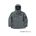 ≪'25年3月新商品!≫ シマノ ESレインジャケット 03 RA-023Y チャコール Mサイズ