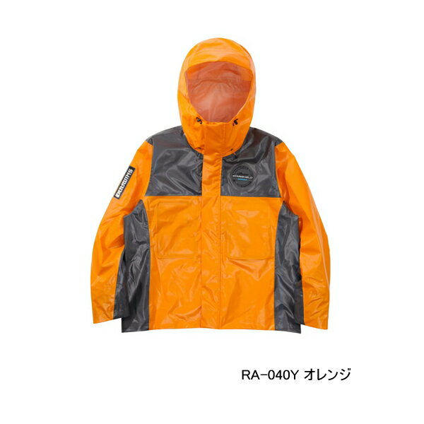 ≪'25年4月新商品！≫ シマノ ULイージーケア ジャケット 05 RA-040Y オレンジ Mサ