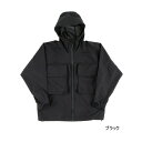 ≪'25年5月新商品!≫ アブガルシア 3レイヤー ウォータープルーフ エクスプローラーシェルジャケット ブラック Mサイズ 【返品不可】