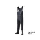 ≪'23年10月新商品!≫ ダイワ タイトフィットクロロプレンウェーダー フェルト CW-4200-T ブラック Sサイズ