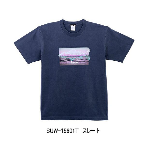 （26年3月新商品） サンライン プレミアムコットンTシャツ SUW-15601T スレート Lサイズ