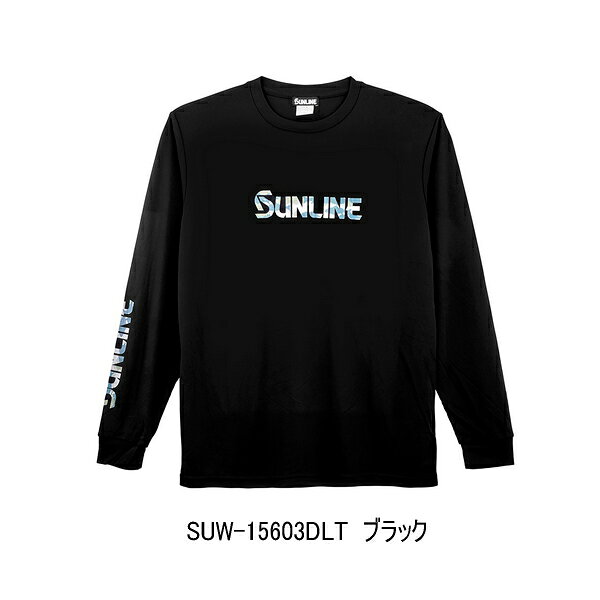 シルキーで柔らかな着心地と速乾性に優れるドライTシャツ。胸元と腕にはオリジナルデザインのサンラインロゴをプリント。各カラーの柄は異なり「ブラック→フィッシュカモ」「ライトグレー→鱗柄」「ブルーグレー→等深線」を表現しています。《お取り寄せ》商品に関しまして、お待ち頂ける方は予約受付致します/ご連絡下さい。☆★掲載写真は参考掲載です！★☆ お譲りする商品は【上記タイトル記載商品】1点のみです。お間違いのないようお願い致します。◆スペック表　本体価格には消費税は含まれておりません◆メーカー希望小売価格はメーカーサイトに基づいて掲載しています