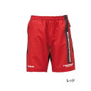 釣武者 コーデュラ ネオヒップガードショートパンツ レッド LLサイズ