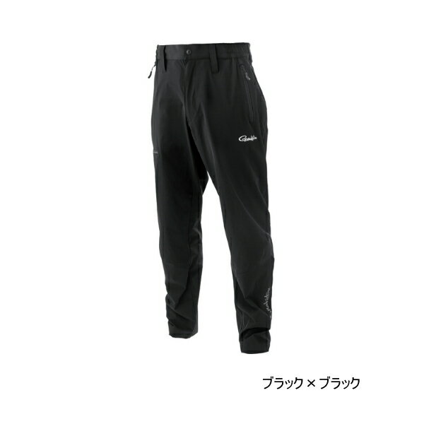 ≪'25年2月新商品！≫ がまかつ ライトストレッチフィッシングパンツ GM-3777 ブラック×ブラック LLサイズ