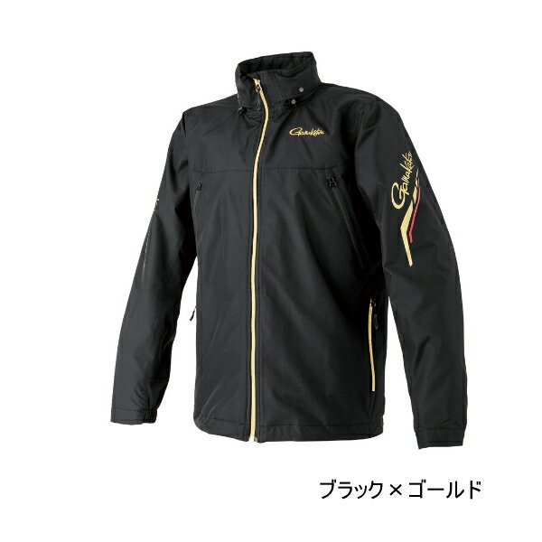 ≪'25年10月新商品！≫ がまかつ ウィンドブレーカー GM-3792 ブラック×ゴールド Mサイズ