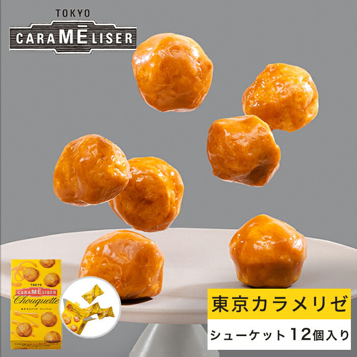 東京みやげ 焼き菓子 / 東京カラメリゼ シューケット 12個入り/ 東京土産 スイーツ ギフト 詰め合わせ 個包装 洋菓子 手土産 内祝 お返し プレゼント ...