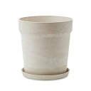 【送料無料】アーバンプランツポット クリーム φ32.5×H34cm 10号鉢【お取り寄せ】【郵便NG】