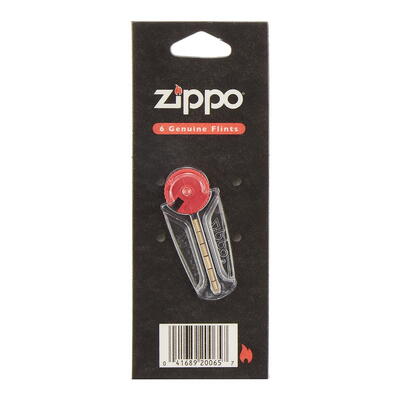 【送料無料】ZIPPO ジッポー ライター用 フリント 6石入り【お取り寄せ】