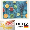 店内全品10%OFF! ドイツのフキン★デザインブリッツ「663)PHOTOトロピカルフルーツ」A4サイズ200x300x5mm 【BLITZ ふきん 布巾 ク...