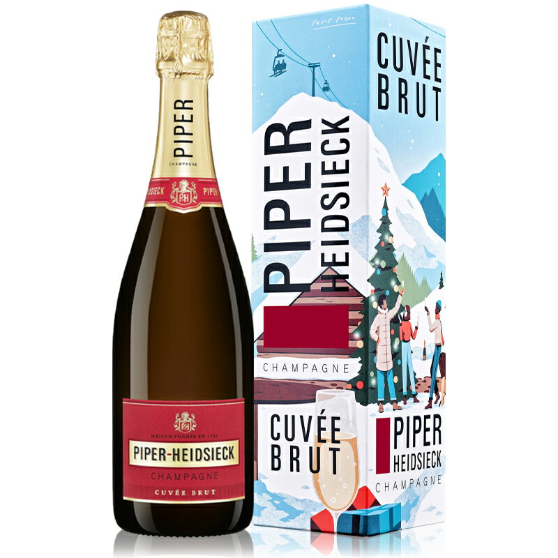 化粧箱入り Piper-Heidsieck パイパー エドシック ウィンター リミテッド エディション（化粧箱入り）NV 【正規輸入品】※沖縄・離島は別途送料