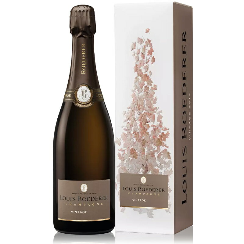 化粧箱入り ワイン シャンパン Louis Roederer ルイ ロデレール ブリュット ヴィンテ-ジ 2015 (化粧箱入り)【正規輸入品】※沖縄・離島は別途送料