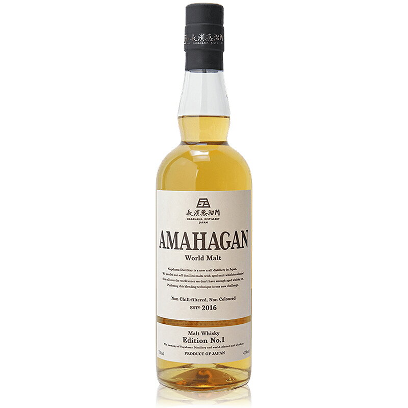 ウィスキー 長濱蒸溜所 　アマハガン ワールド モルト エディション No.1