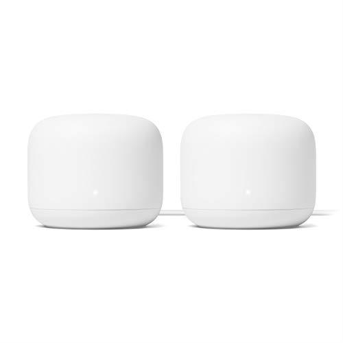 google｜グーグル wifiルーター 1台＋拡張ポイント 1台 GoogleNestWifi スノー GA00822-JP [Wi-Fi 5(ac)]  など 他商品も掲載の場合あり