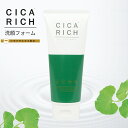 CICA RICH 洗顔フォーム 130g ツボクサエキス配合 保湿成分 日本製 肌のキメを整える シカ シカリッチ 富士 フジ FUJI JAPAN 楽天倉庫から発送 販売中＝即納