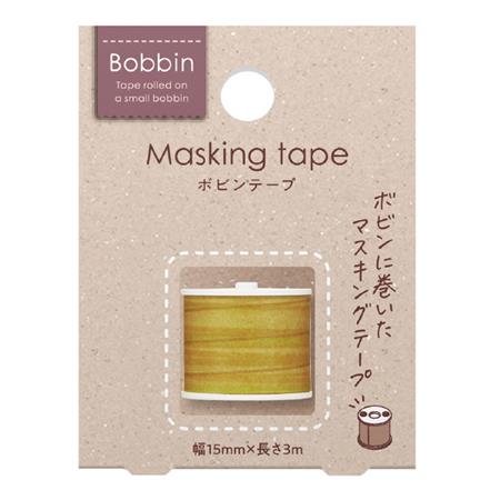 【数量限定特価品】コクヨ ボビンテープ 糸巻 黄 T-B1115-3 マスキングテープ