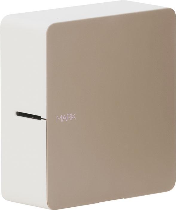 キングジム ラベルプリンター テプラ PRO MARK SR-MK1 ベージュ 本体 スマホ接続タイプ