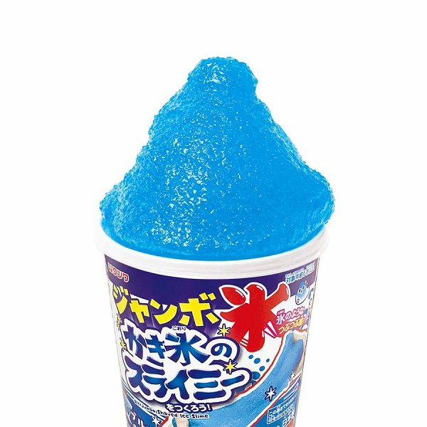 クツワ　ジャンボかき氷のスライミー　ブルーハワイ　PT209A スライム スライミー 香り付き 工作 夏工作 夏休み 宿題 教材 自由研究 知育 遊ぶ 子供 小学生 日本製