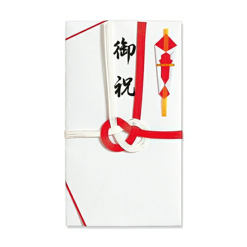 マルアイ 祝金封 赤白7本斜折 御祝3枚パック P3キ-104