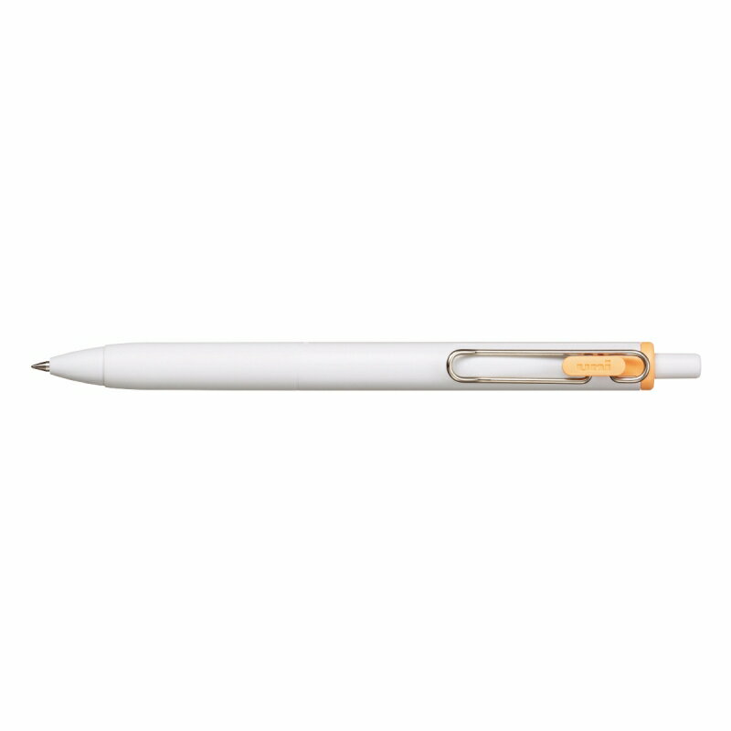 三菱鉛筆 ユニボールワン 0.5 フィーカカラー マンゴーオレンジ UMNS05.54 ゲルインクボールペン uni-ball one ノック式 新色