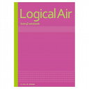 【数量限定特価品】ナカバヤシ ロジカル エアーノート B5 B罫 ピンク ノ-B546B-P ノート 30枚