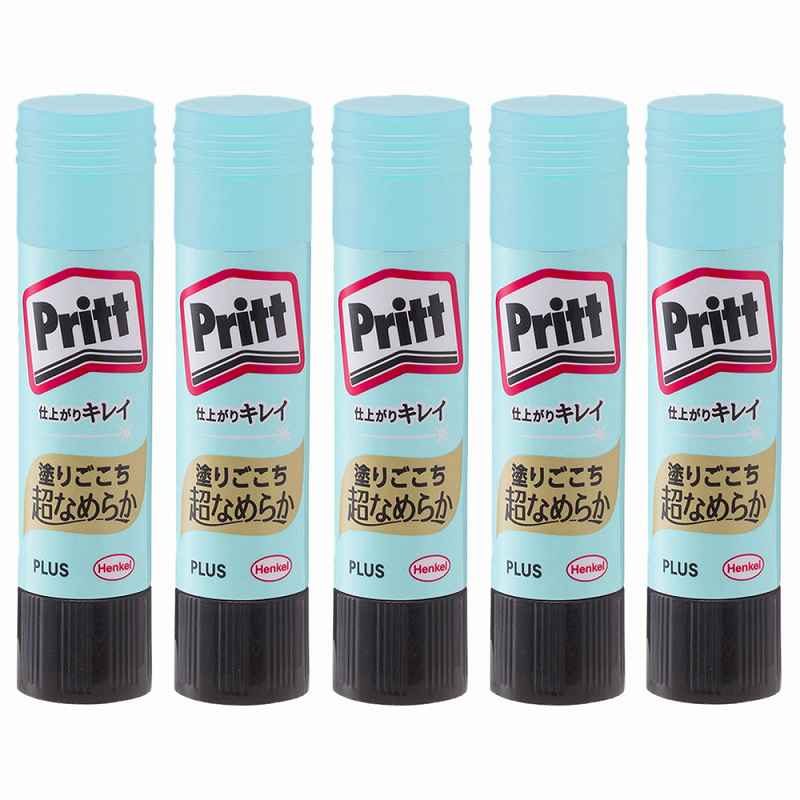 プラス スティック糊 スムーズプリットR 10g セリース入り 5本パック 29716
