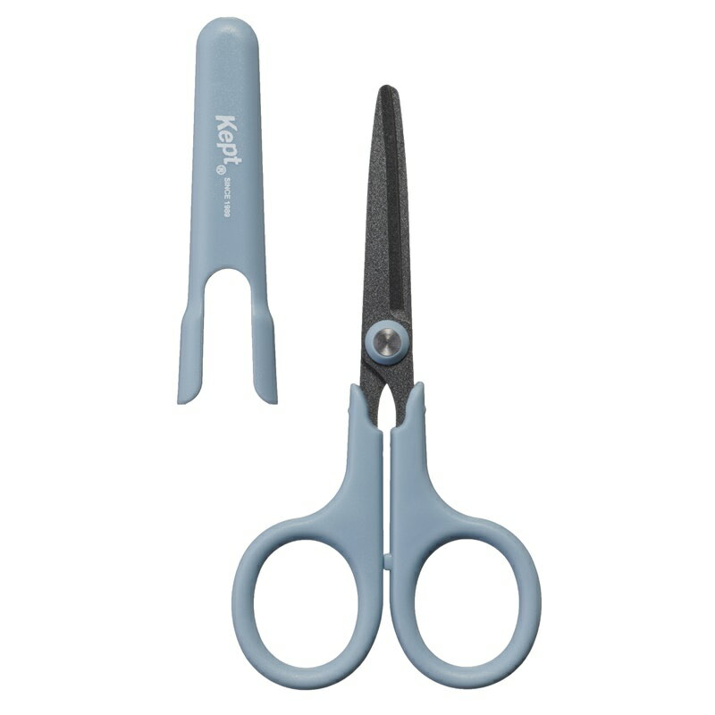 レイメイ藤井 Kept フッ素コートハサミ ブルーグレー KP4BG はさみ 文具 Kept ケプト 推し活 収納 可愛い
