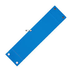 サクラクレパス ノータム差換え腕章 青 UNW-H1#38 雲州堂 ホック式 ボタン式 オレフィン 腕章 青色 安全ピン