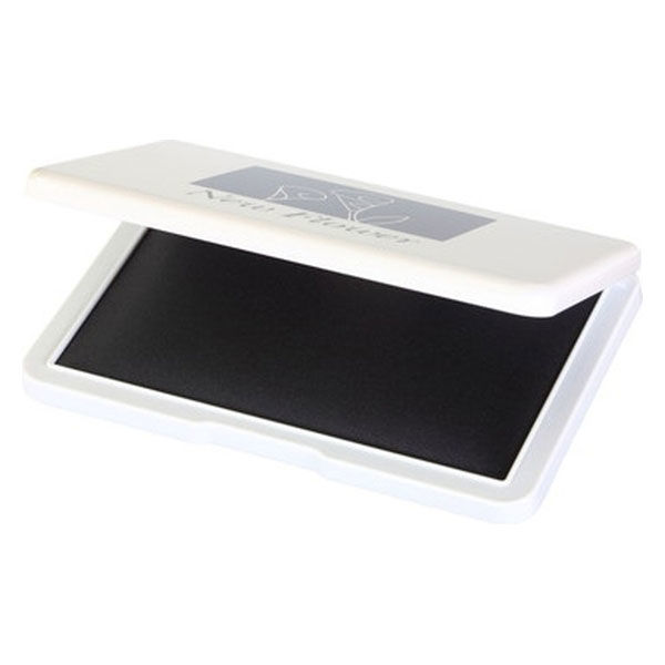 新朝日 ニューフラワー スタンプ台 特大 黒 NFS-4D