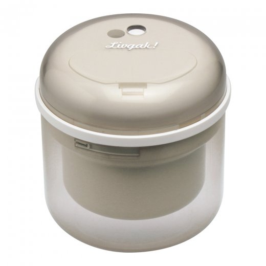 ソニック 乾電池式 電動 鉛筆削り フリーキー アイボリー LV-1587-I リビガク シンプル けずりき シャープナー 安全設計 リビガク リビング学習 自宅学習 家庭学習のサムネイル