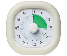 ソニック トキ・サポ 時っ感タイマー 10cm アイボリー LV-3062-I 色で時間の経過を実感 乾電池式 タイマー 自宅学習 勉強