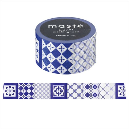 【数量限定特価品】マークス マスキングテープ マルチ タイル MST-MKT30-A デコ 手紙 手帳 20mmx7m マ..