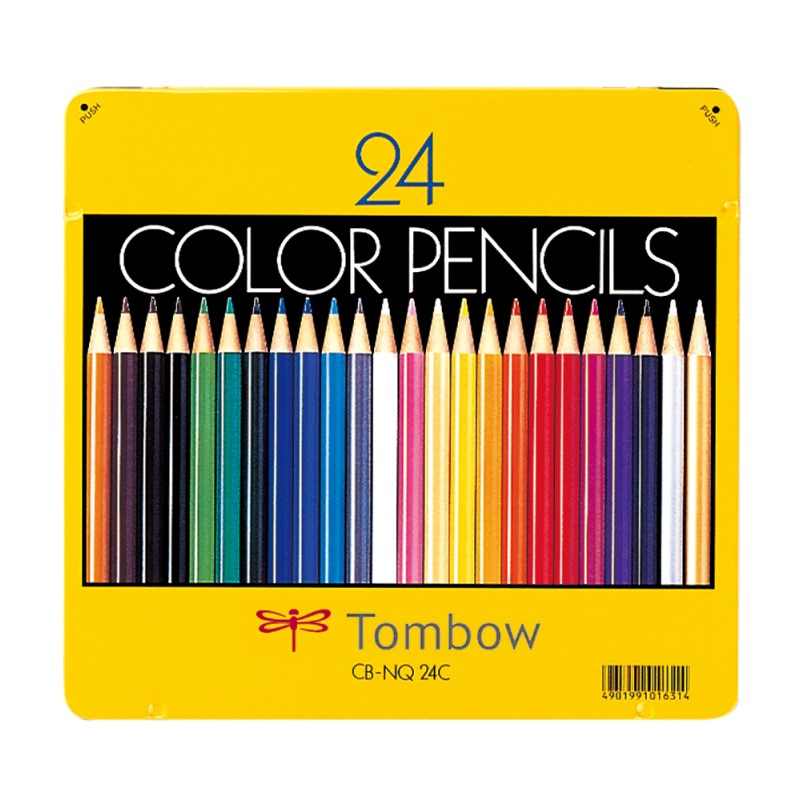 トンボ鉛筆 色鉛筆24色NQ CBNQ24C