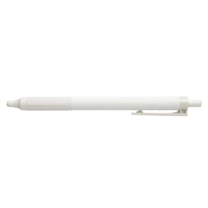 トンボ鉛筆 油性ボールペン モノグラフライト 0.38 スモーキーホワイト BC-MGLU25 ボールペン モノ MONO 極細芯 低粘度 ノック式 社会人 ニードルチップ スモーキーカラー 新色