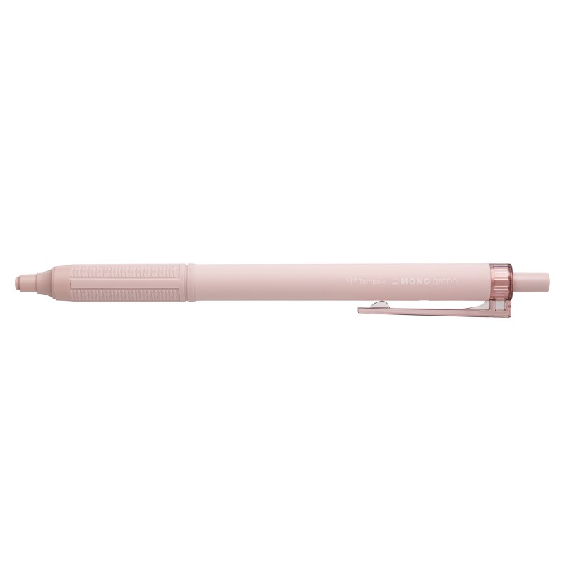 トンボ鉛筆 油性ボールペン モノグラフライト 0.5 スモーキーピンク BC-MGLE85 ボールペン モノ MONO 極細芯 低粘度 ノック式 社会人 ニードルチップ スモーキーカラー