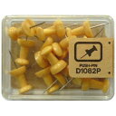 ベロス ダルマ画鋲 パステル とうもろこし 黄 V00388 D1082P 15本入り(3)