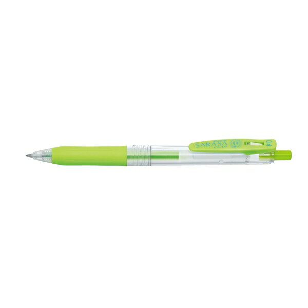 Rakuten - ゼブラ ゲルボールペン サラサクリップ 0.4mm ライトグリーン JJS15-LG