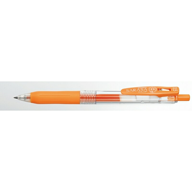 Rakuten - ゼブラ ゲルボールペン サラサクリップ 0.5mm オレンジ JJ15-OR