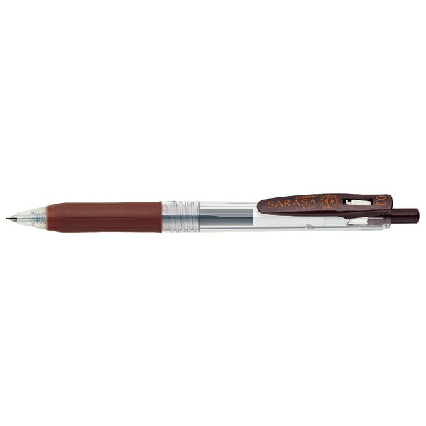 Rakuten - ゼブラ ゲルボールペン サラサクリップ 0.3mm 茶 JJH15-E