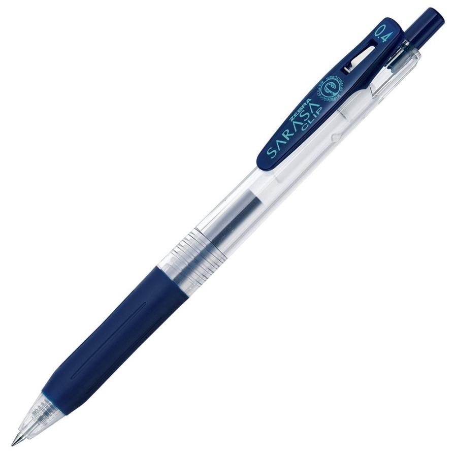 Rakuten - ゼブラ ゲルボールペン サラサクリップ 0.4mm ブルーブラック P-JJS15-FB
