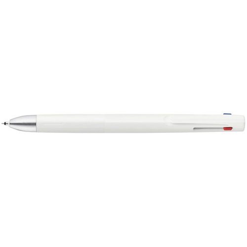 Rakuten - ゼブラ 多色油性ボールペン ブレン3C 0.7mm 白 B3A88-W