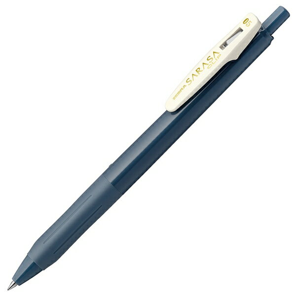 ゼブラ サラサクリップ0．5 ブルーグレー JJ15-VBGR ジェルボールペン さらさら書き味 ビンテージカラー