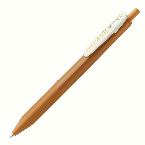 Rakuten - ゼブラ ゲルボールペン サラサクリップ 0.5mm キャメルイエロー JJ15-VCY