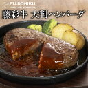 肉汁たっぷり 黒毛和牛 大きな ハンバーグ 200g 藤彩牛 弁当 おかず 冷凍 和牛ハンバーグ