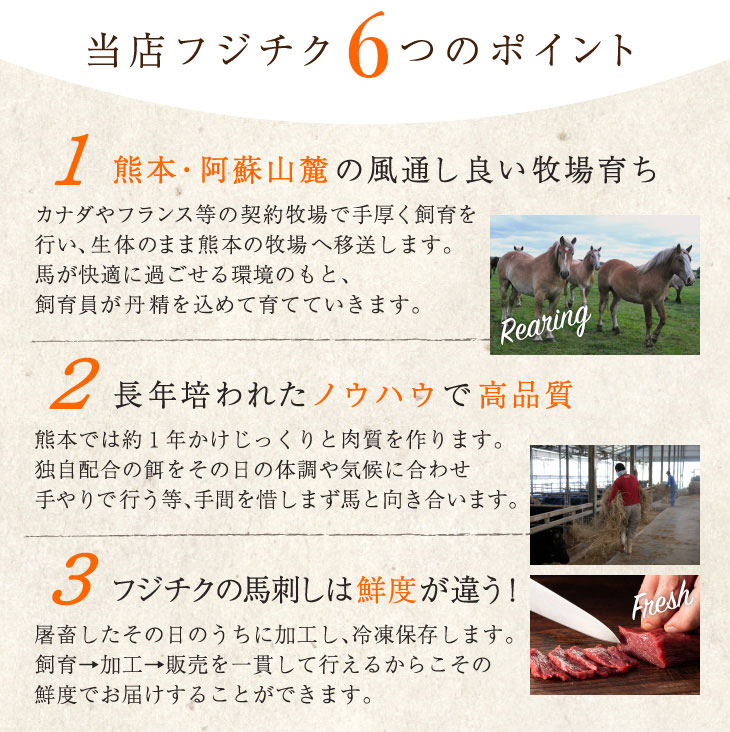 【1番人気】ふじ馬刺し上赤身お試しセットタレ・生姜付あす楽馬肉肉お取り寄せグルメ熊本送料無料ギフト梱包・のし不可初めてのお客様限定3~4人前賞味期限冷凍30日