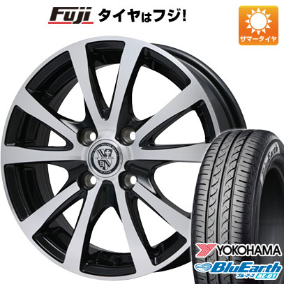 【新品 軽自動車】 夏タイヤ ホイール4本セット 165/55R14 ヨコハマ ブルーアース AE-01 ビッグウエイ TRG バーン XP 14インチ(送料無料)