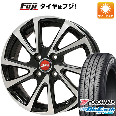 【新品 軽自動車】 夏タイヤ ホイール4本セット 155/65R13 ヨコハマ ブルーアース AE-01 ビッグウエイ B-WIN ヴェノーザ10 13インチ(送料無料) サマータイヤ
