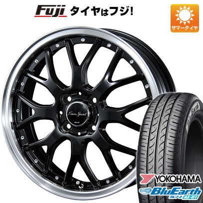 【新品 軽自動車】ハスラー デリカミニ(4WD) 夏タイヤ ホイール4本セット 165/60R15 ヨコハマ ブルーアース AE-01 ブレスト ユーロスポーツ タイプ815 15インチ(送料無料) サマータイヤ