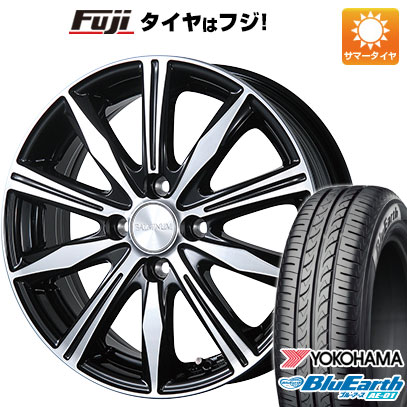 【新品 軽自動車】エブリイワゴン 夏タイヤ ホイール4本セット 165/50R15 ヨコハマ ブルーアース AE-01 ブリヂストン バルミナ K10 15インチ(送料無料)