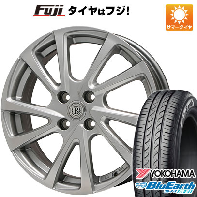 【新品 軽自動車】アトレーワゴン 夏タイヤ ホイール4本セット 165/65R13 ヨコハマ ブルーアース AE-01 ブランドル E04 13インチ(送料無料)